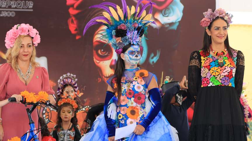 Realizan Gala Infantil de Catrinas y&nbsp;Catrines.