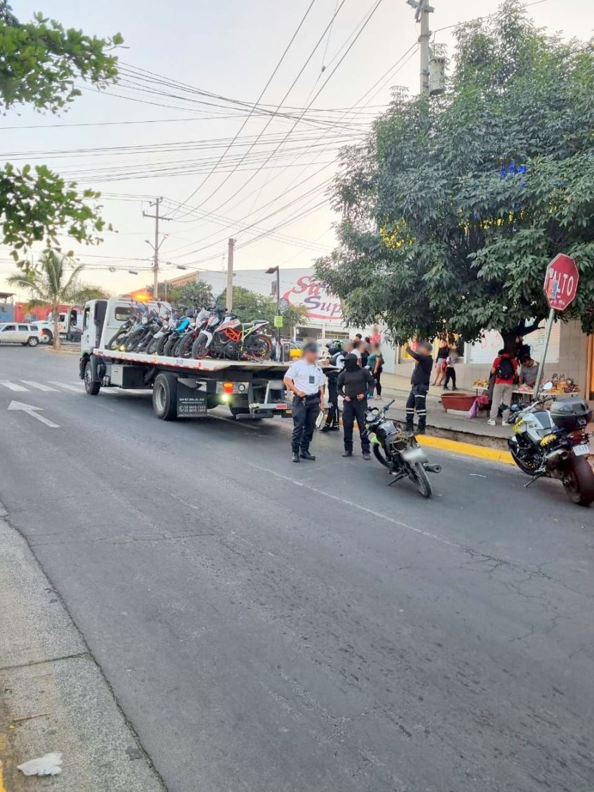 Operativo en Tlajomulco asegura 64 motocicletas&nbsp;irregulares.