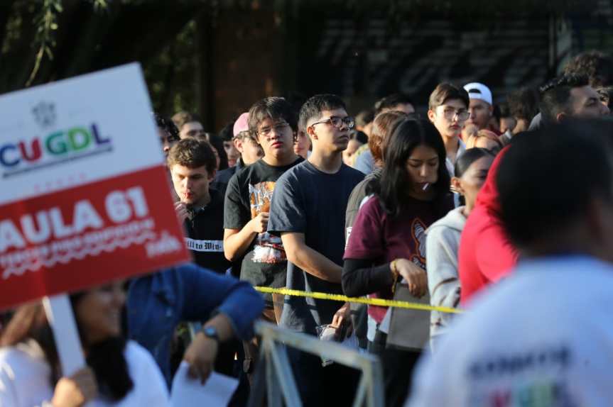 Alta participación en exámenes de admisión de la&nbsp;UdeG.