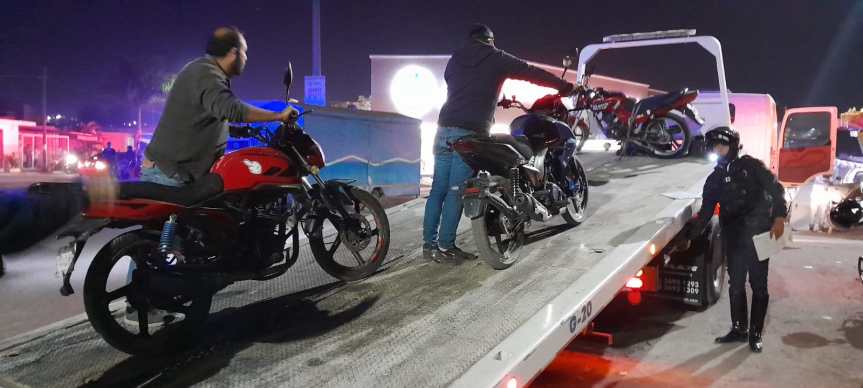 Retiran de circulación 195&nbsp;vehículos.