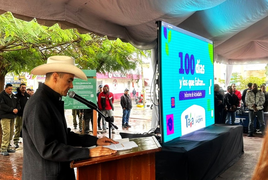 Informe de los Cien Días en Tala,&nbsp;Jalisco.