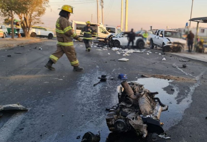 Percance vial en Tlajomulco deja un muerto y dos&nbsp;heridos.
