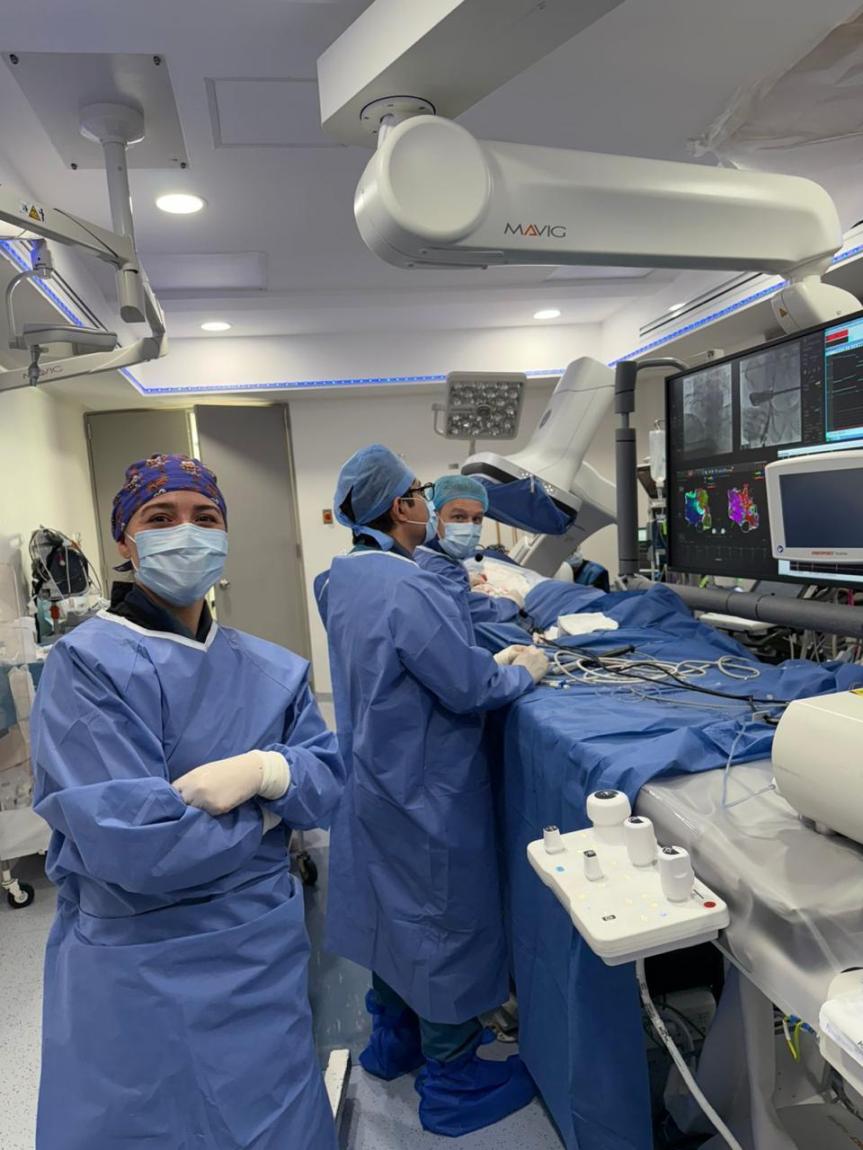 Realizan con éxito, intervenciones de electrofisiología.