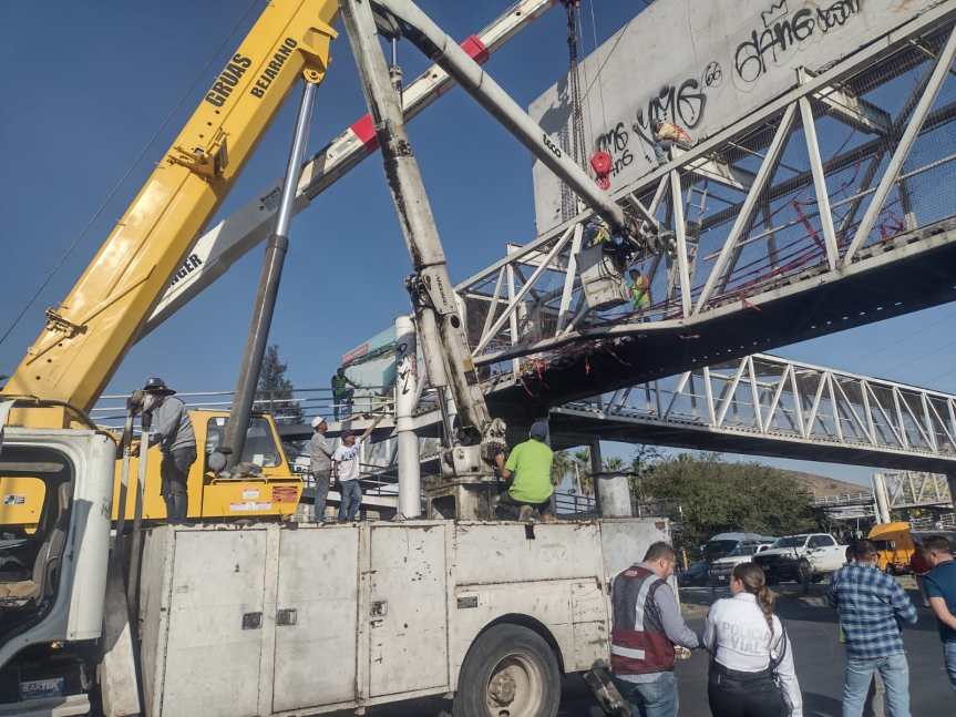 Cierre vial en Periférico por obras de&nbsp;mantenimiento.