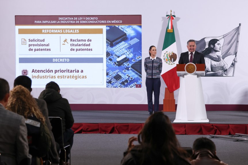 México impulsa su industria de semiconductores.