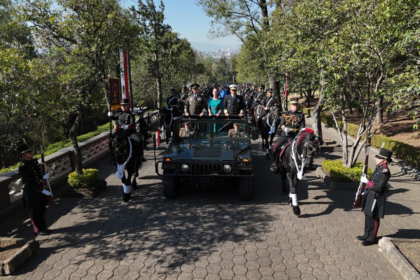 SHEINBAUM ENCABEZA CEREMONIA DE LA MARCHA DE LA&nbsp;LEALTAD.
