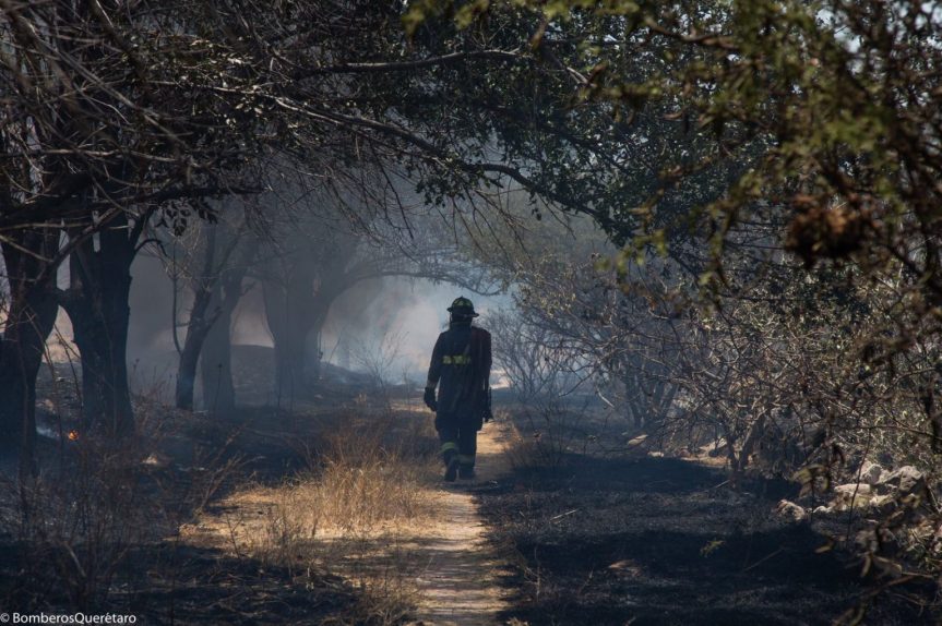 Incendio en Loma&nbsp;Dorada