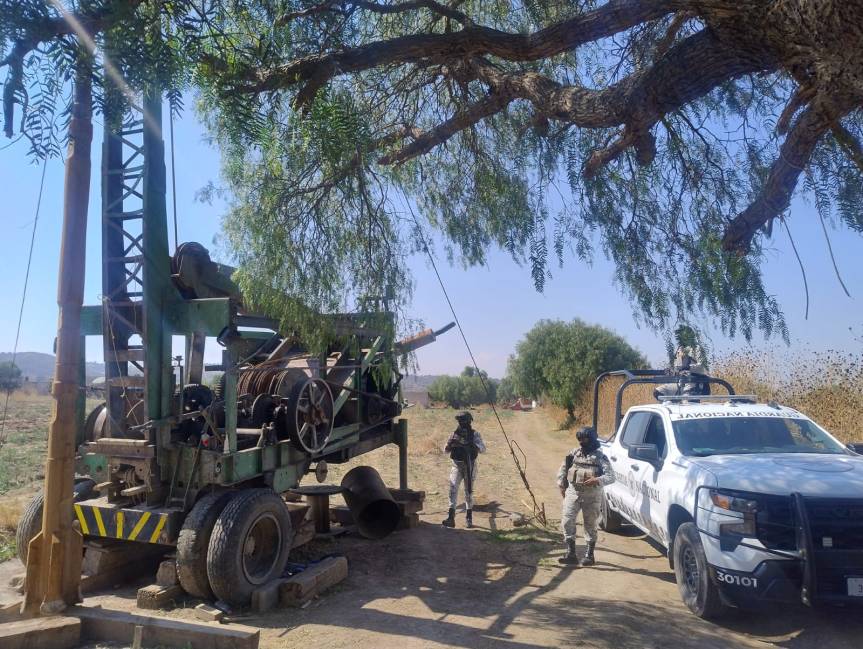 Clausuran pozos clandestinos en&nbsp;Edomex.