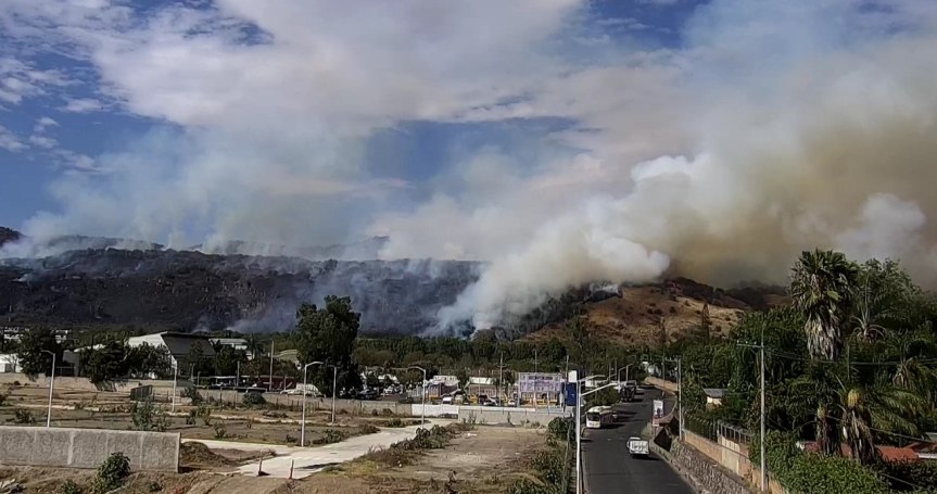 Alerta Atmosférica por incendio en Santa&nbsp;Anita.
