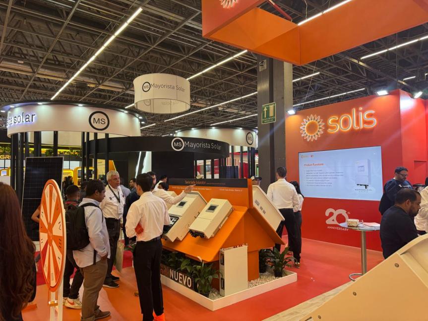 Solis Solarator brilla en RE+ México&nbsp;2025.