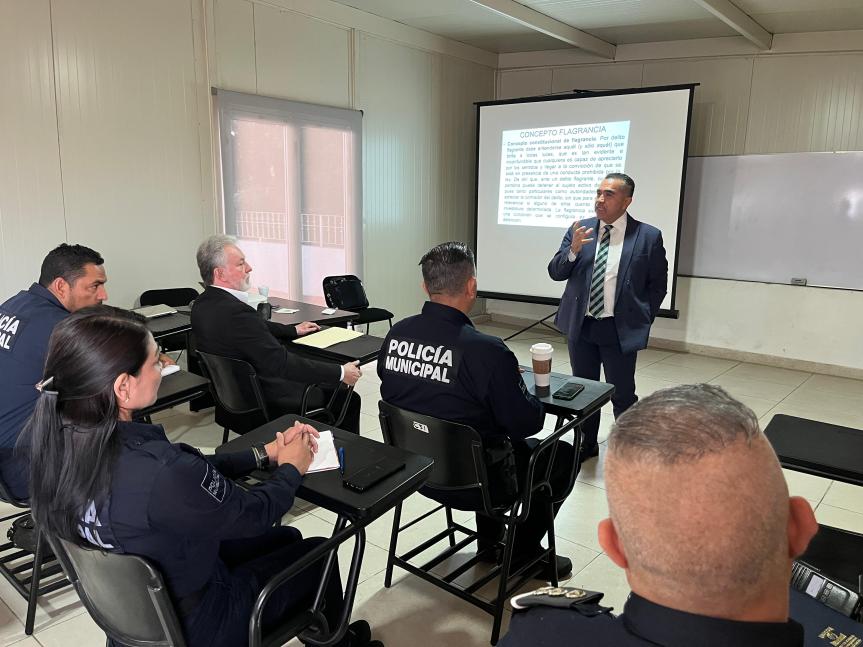 Policías de Tlaquepaque se capacitan en llenado del&nbsp;IPH.