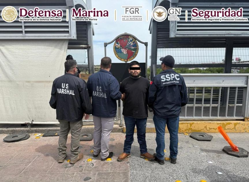Capturan en Tamaulipas a fugitivo buscado por&nbsp;EE.UU.