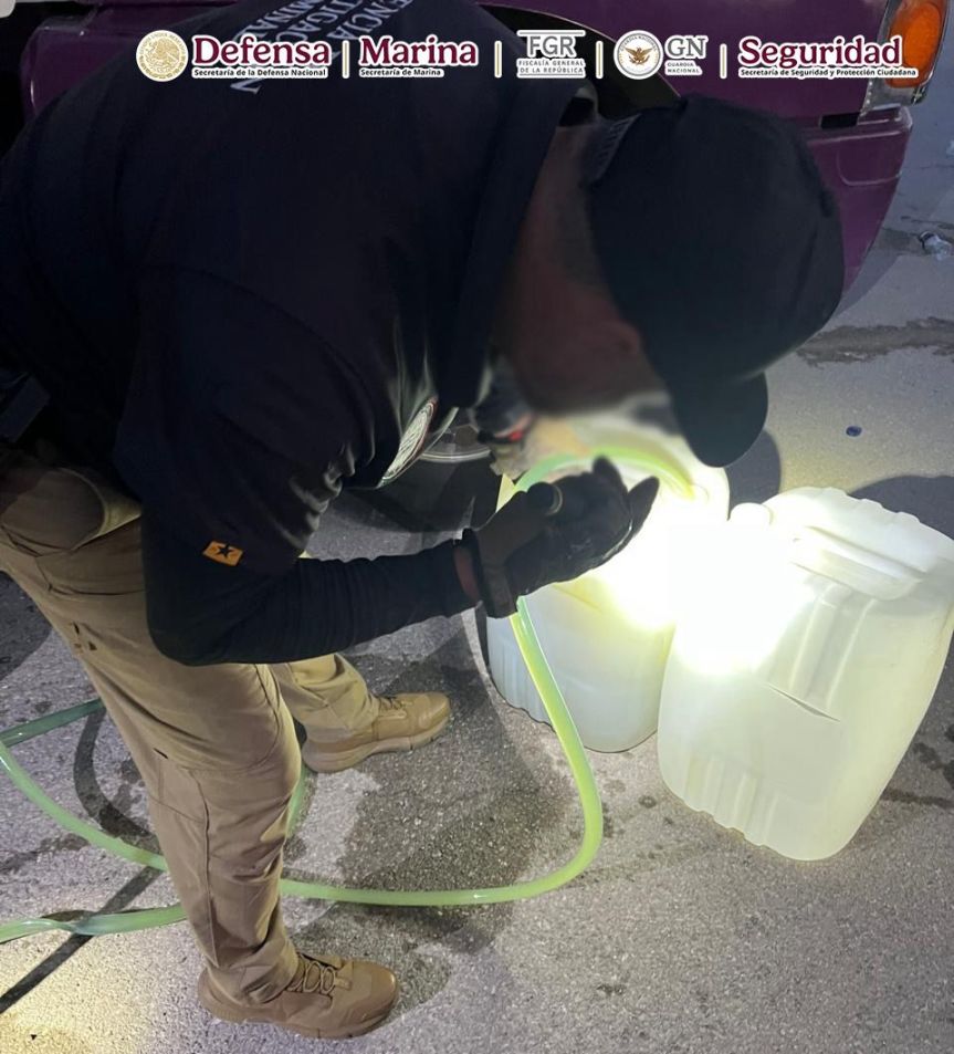 Aseguran metanfetamina y heroína en Durango y&nbsp;Coahuila.