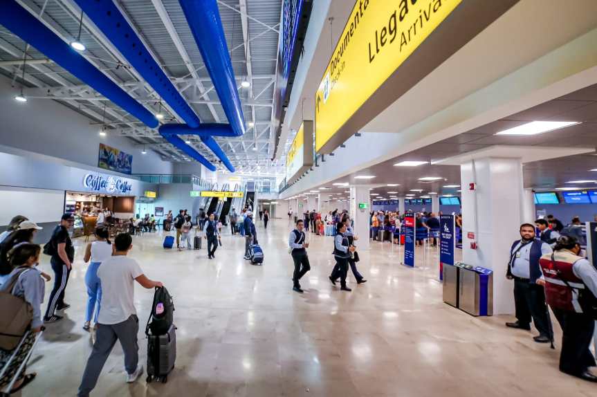 Crece movilidad aérea: 6.7 millones de pasajeros en el primer&nbsp;trimestre.