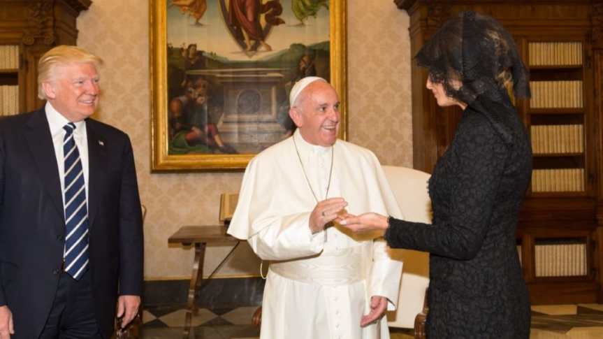 Trump lamenta la muerte del Papa&nbsp;Francisco.