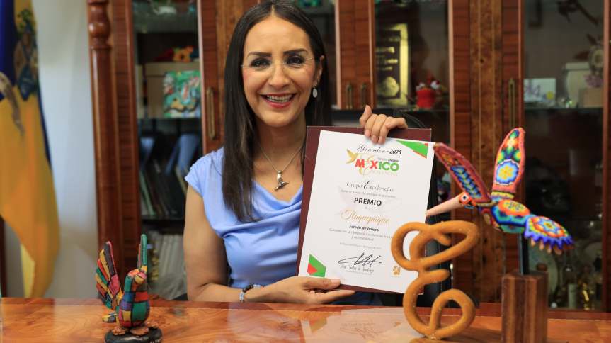 Tlaquepaque gama premio nacional por&nbsp;turismo.