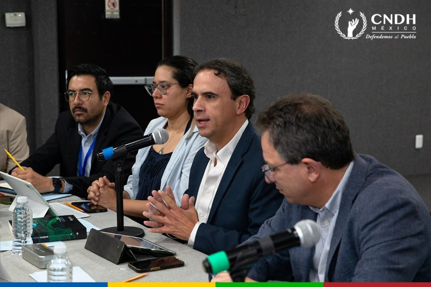 CNDH y ONU reafirman cooperación ante&nbsp;desparaciones.