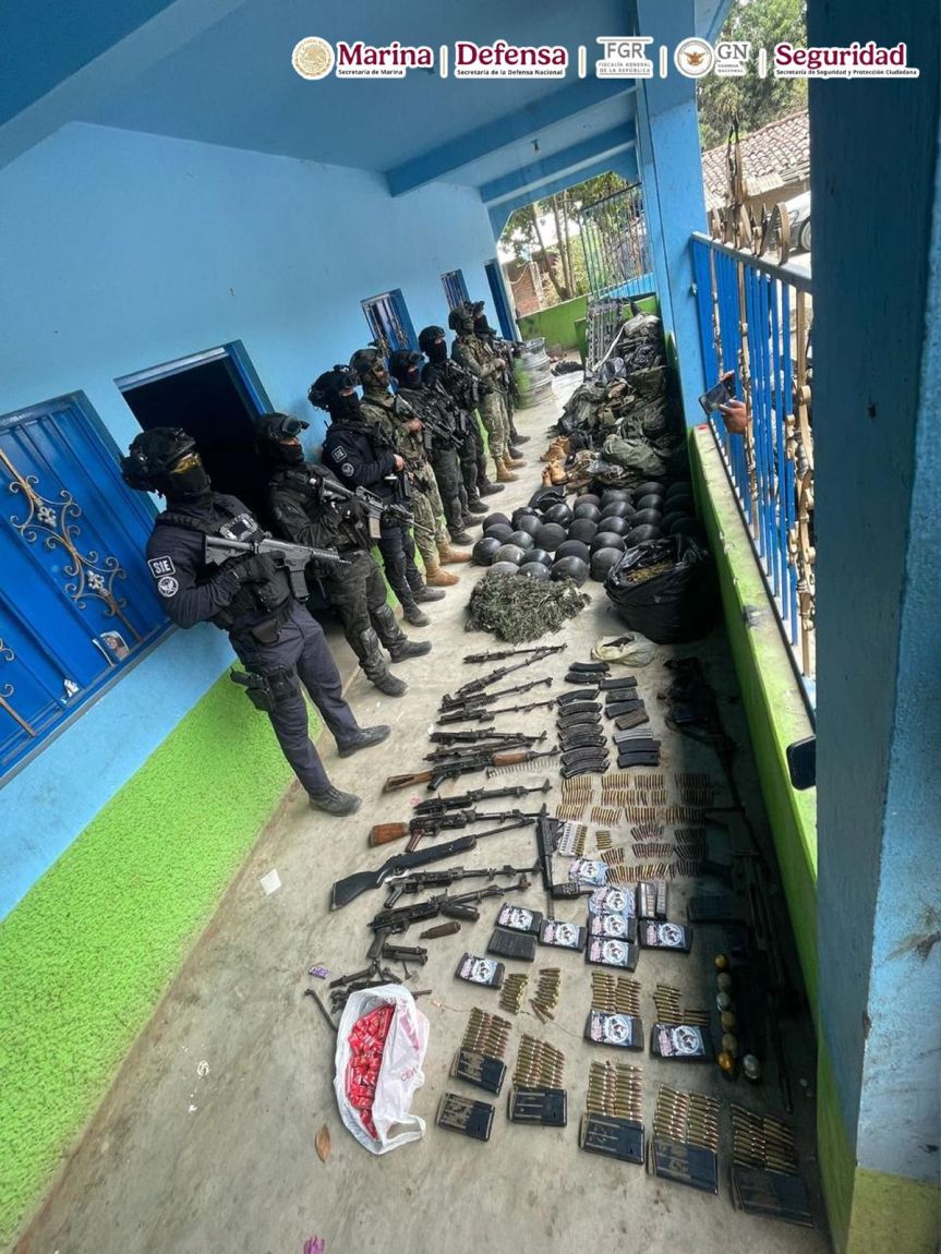 Operativo en Michoacán deja doce muertos y 9&nbsp;detenidos.