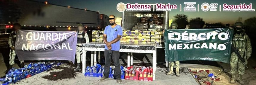 Decomisan 701 kilos de cocaína ocultos en cargamento de&nbsp;café.