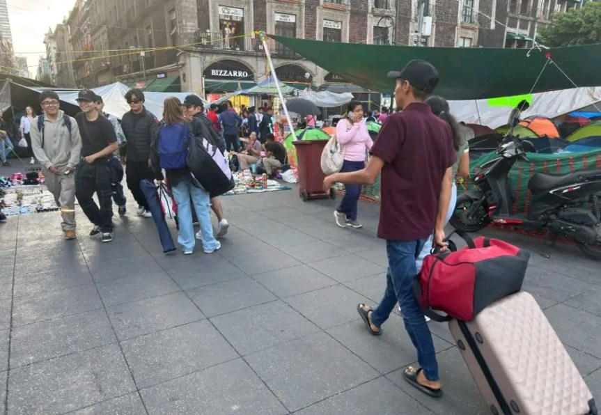 Levantan plantón en&nbsp;CDMX.