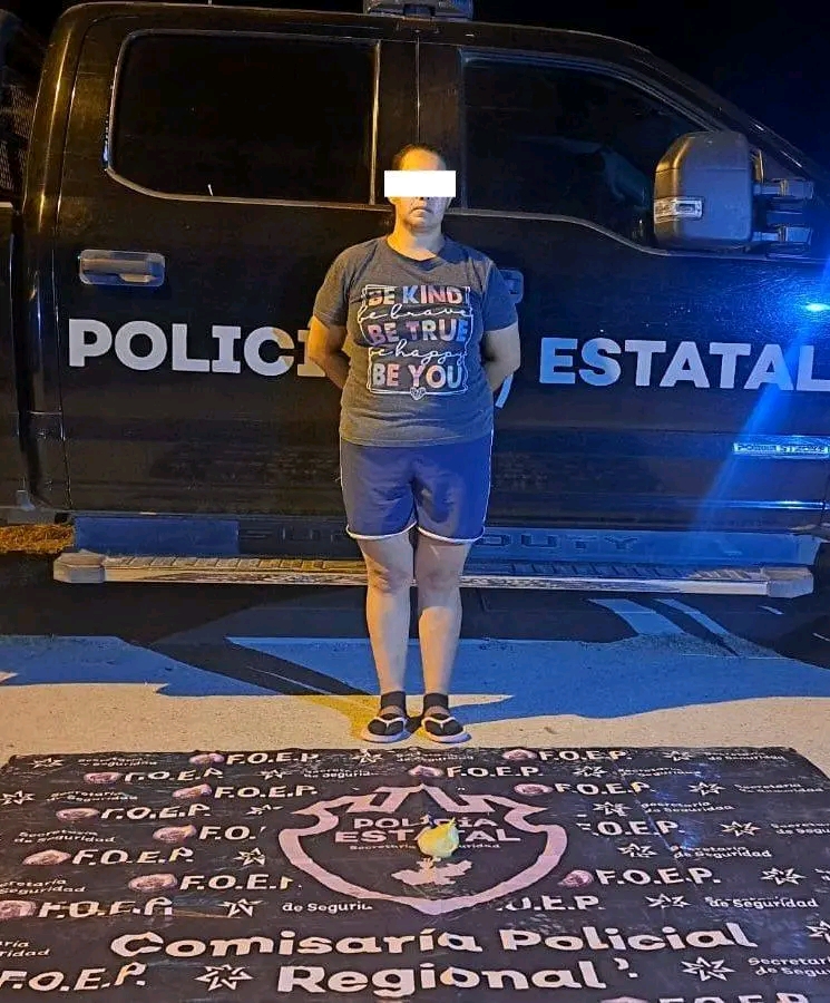 Capturan a mujer con crystal y retienen a menor&nbsp;armado.