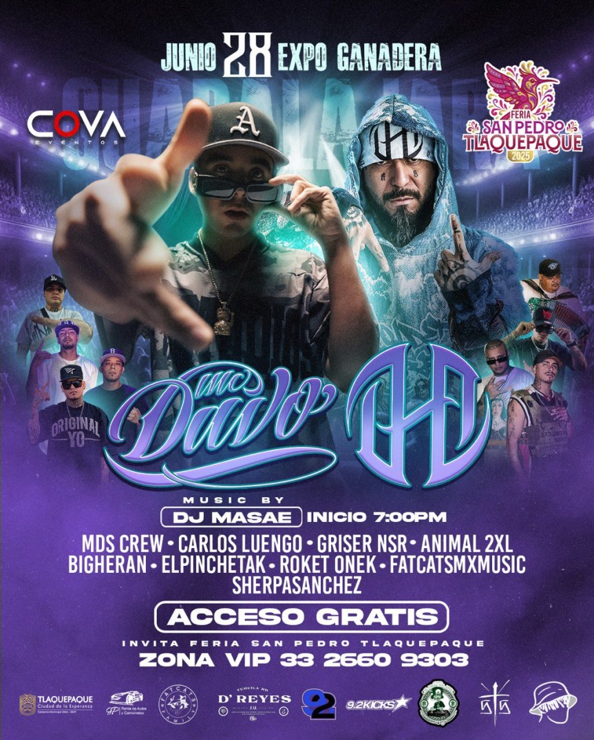 Rap y tradición se unen en la Feria de&nbsp;Tlaquepaque.