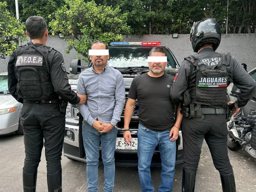 Cae pareja de presuntos escoltas armados y sin&nbsp;permiso.