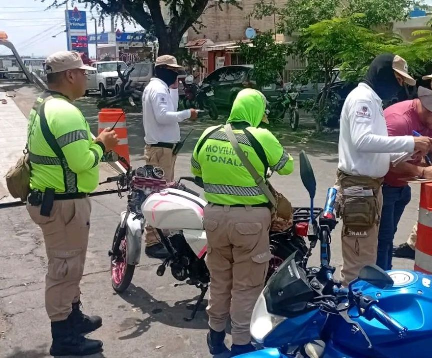 Retiran 21 motocicletas de&nbsp;circulación.