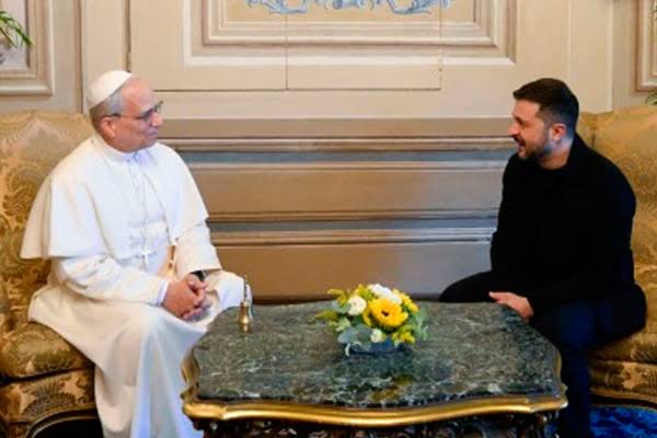 Zelenski pide al Vaticano apoyo para cumbre de paz con&nbsp;Rusia.