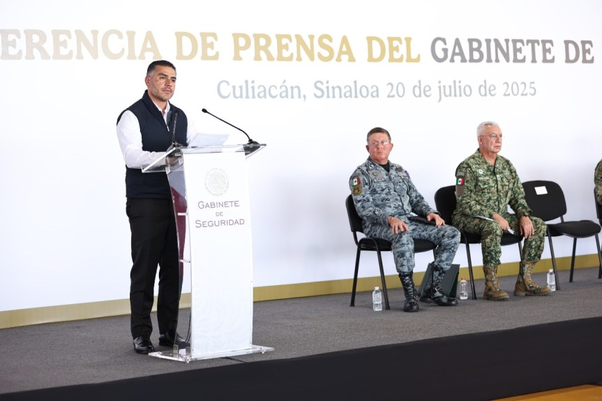 Sinaloa: Mil 400 detenidos, dice García&nbsp;Harfuch.