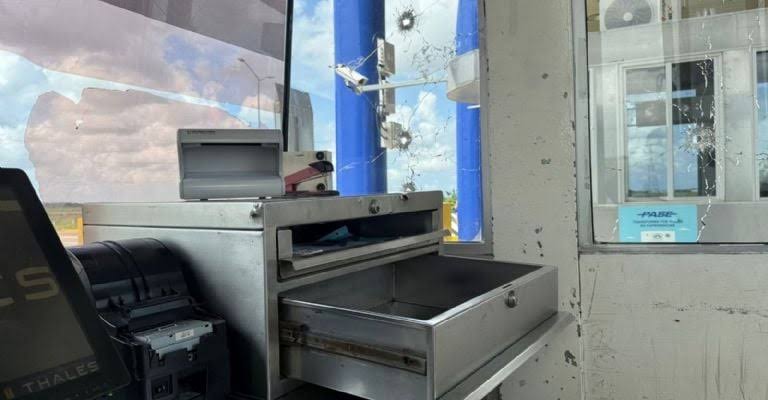 Comando armado asalta caseta y se enfrenta a Guardia&nbsp;Nacional.