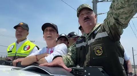 Supervisa avance del tren Pachuca–CDMX–AIFA.