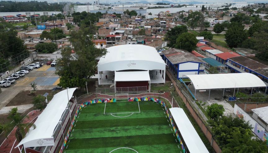 Entregan la primera etapa de la Unidad&nbsp;Deportiva.
