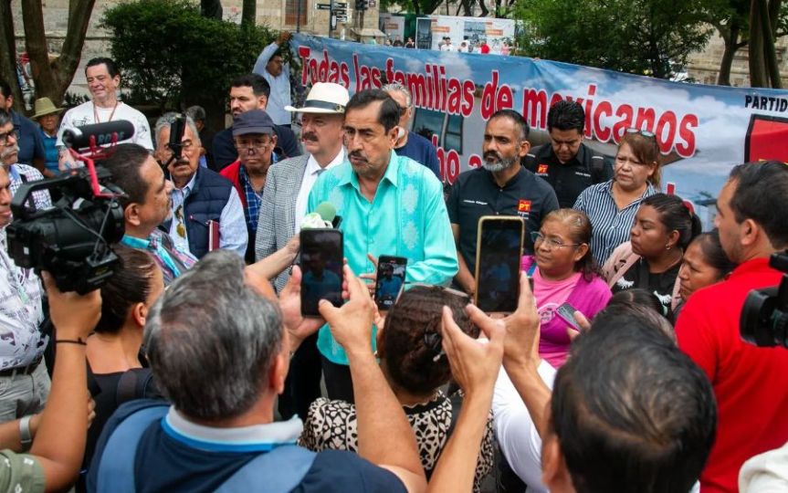 Diputados del PT respaldan a vecinos desalojados en&nbsp;Tlajomulco.