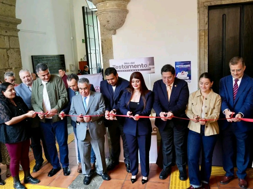 Instalan módulo de&nbsp;testamentos.