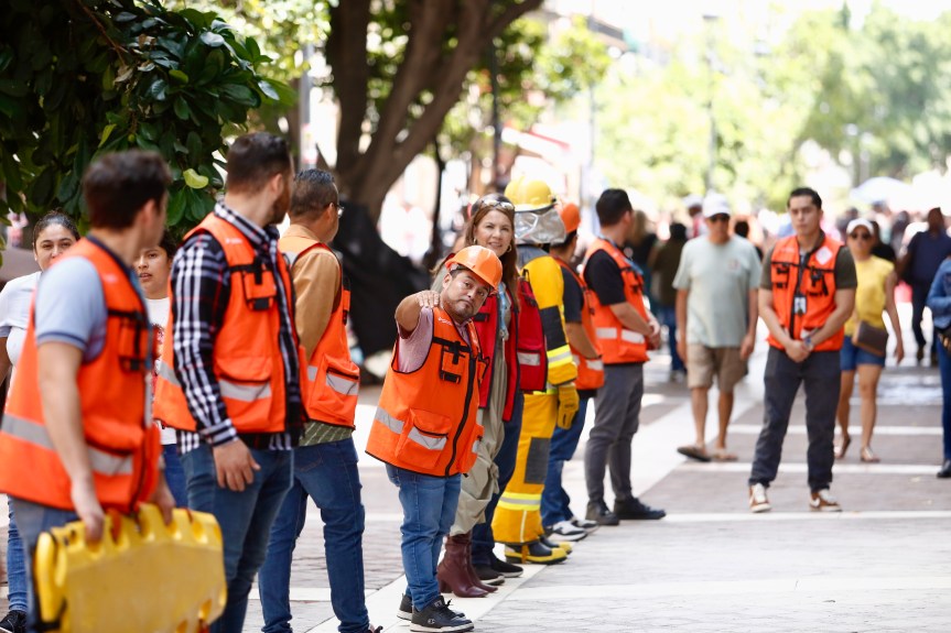 Casi tres millones de participantes en el simulacro en&nbsp;Jalisco.