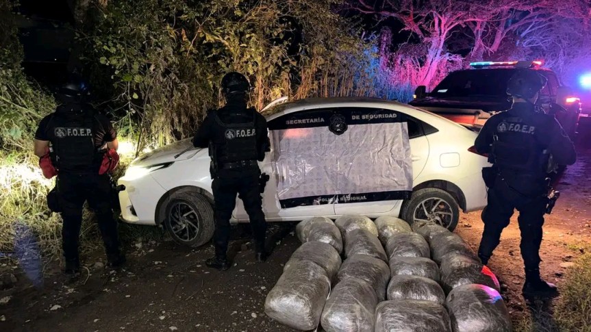 Aseguran 70 kilos de marihuana en Tuxpan&nbsp;Jalisco.