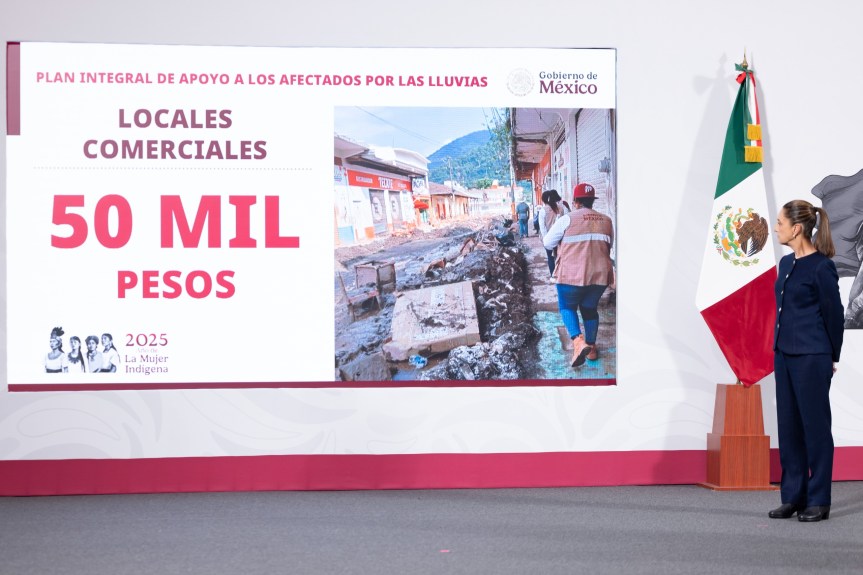 Destinarán 10 mil mdp para reconstrucción tras&nbsp;inundaciones.