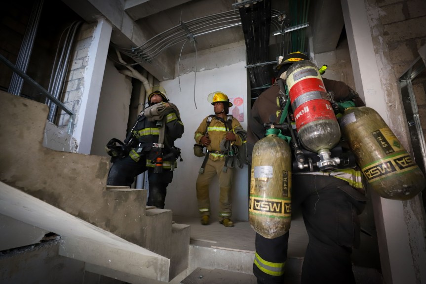 Bomberos de Guadalajara se&nbsp;capacitan.