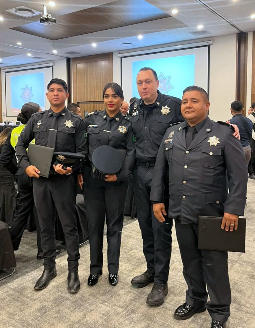 Reconocen la labor de policías de&nbsp;Tlajomulco.
