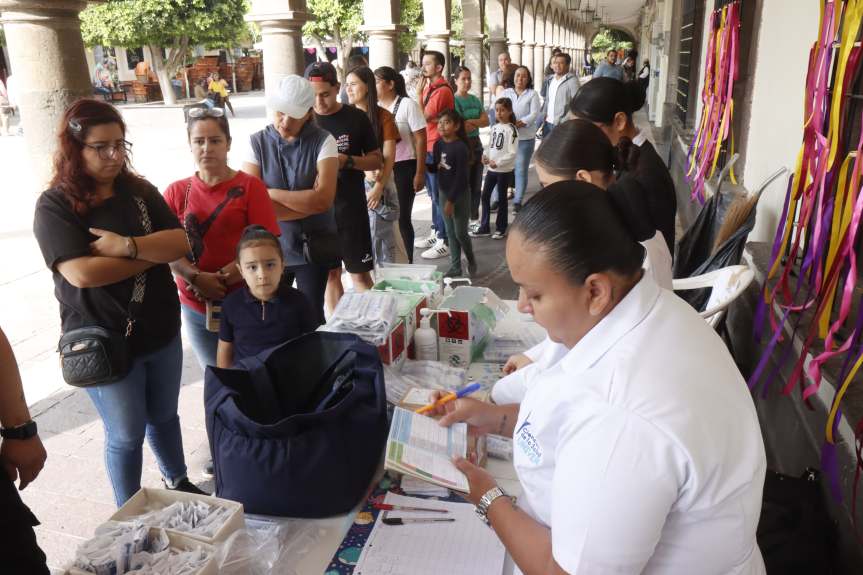 Lanzan Campaña Intensiva de Vacunación Contra el&nbsp;Sarampión