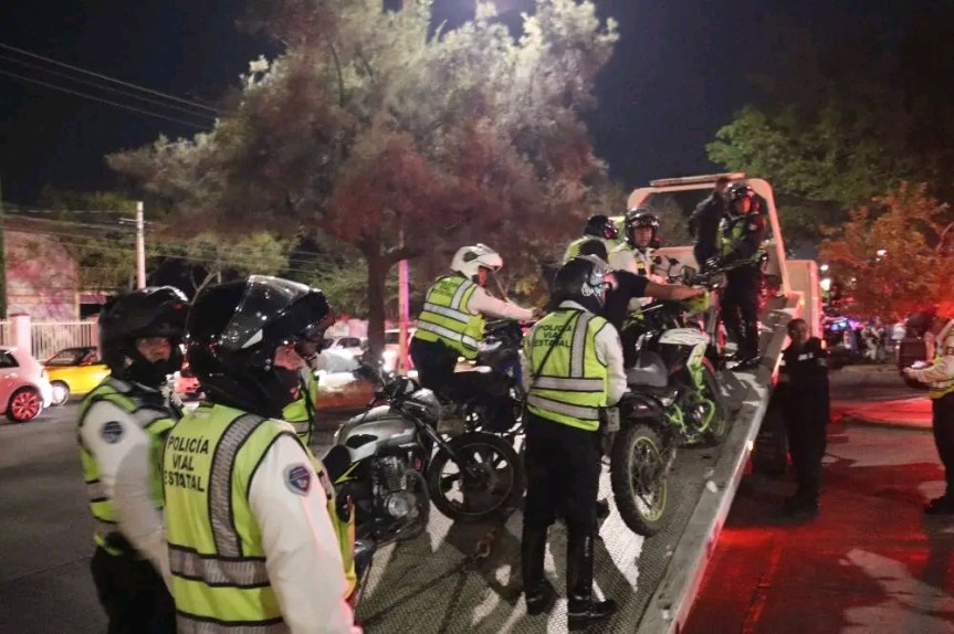 Operativo Contra «Rodadas del Terror» Deja 35 Detenidos y 135 Motocicletas&nbsp;Retiradas.