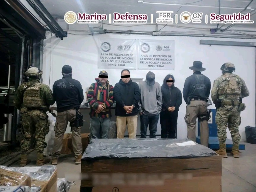 Cae célula criminal con arsenal de&nbsp;droga.