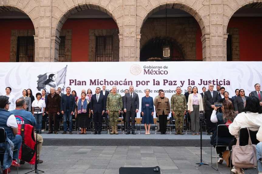 Lanzan el Plan Michoacán por la&nbsp;Paz.