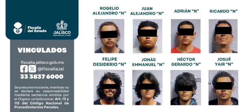 Vinculan a proceso a ocho detenidos por daños a monumentos en&nbsp;Guadalajara.