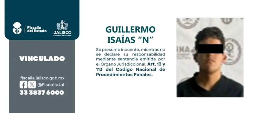 Vinculan a proceso a hombre por feminicidio en&nbsp;Guadalajara.