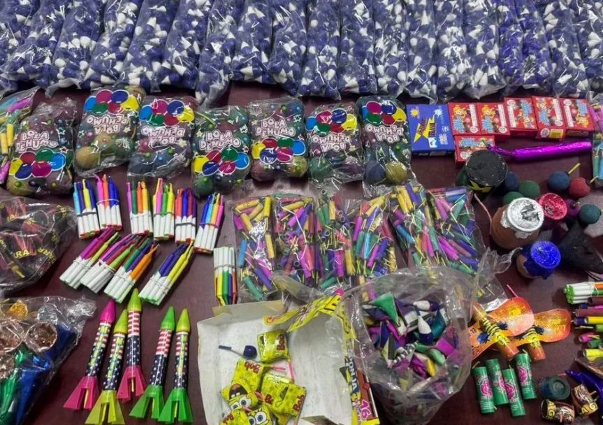 Aseguran 300 kg de pólvora en operativos&nbsp;navideños.