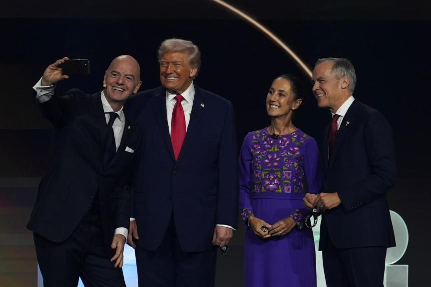 Mandatarios de América del Norte se reúnen en Washington tras sorteo del Mundial&nbsp;2026.