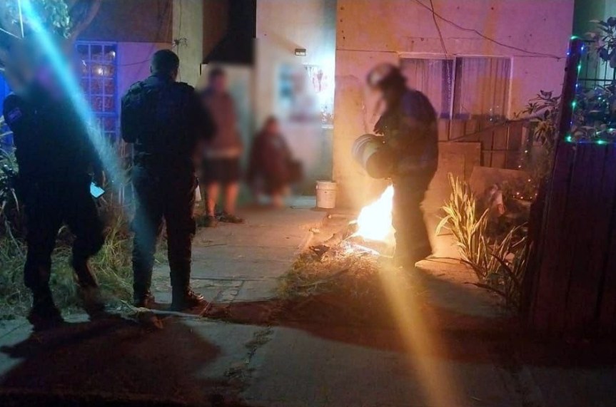 Refuerzan el operativo por fin de año, contra fogatas y&nbsp;pirotecnia.