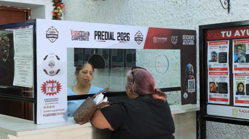 Tlaquepaque ofrece descuentos en el predial&nbsp;2026.